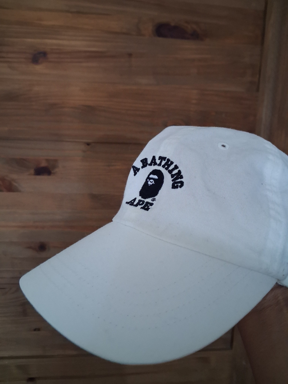 A Bathing Ape Cap White - Picture 5 of 6